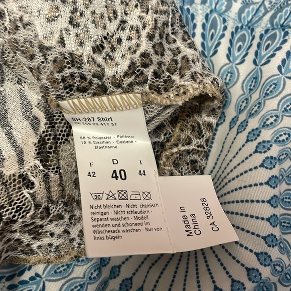 Airfield Animal Print Top - Picture 4 of 4